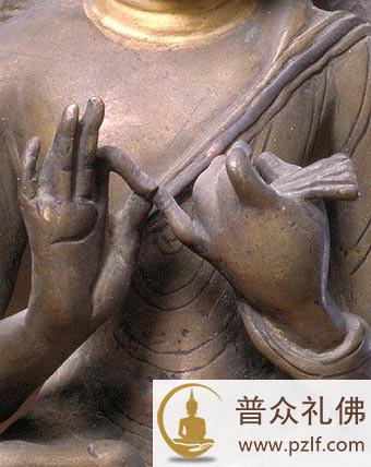 佛像常见手印图解之说法印